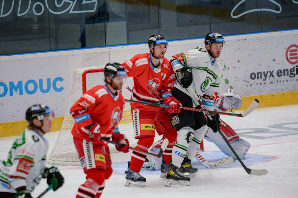 Hokejisté HC Olomouc vedli, ale Vary nakonec nezvládli