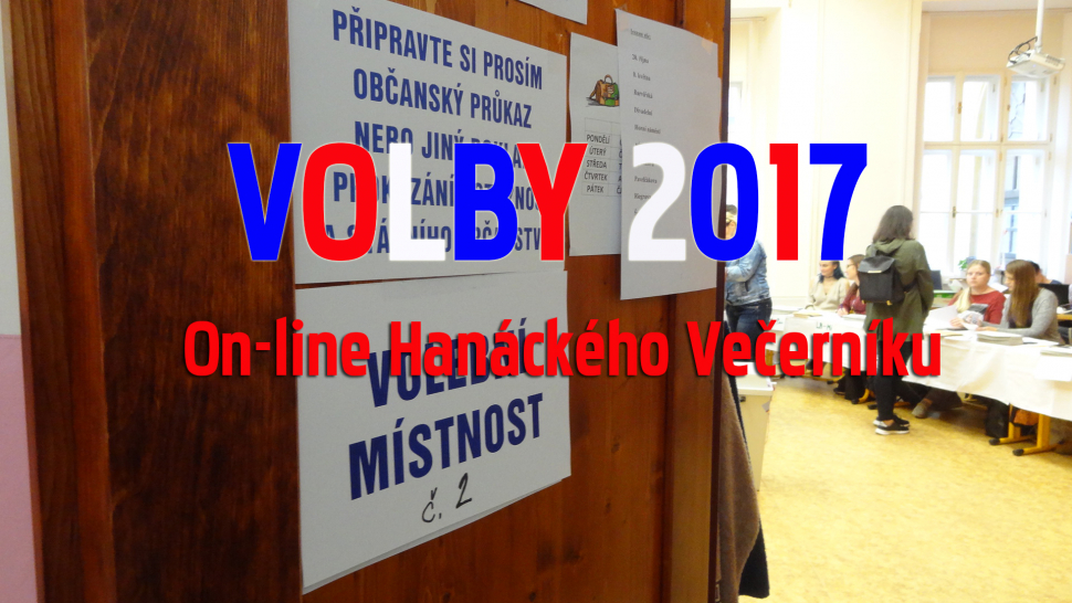 ONLINE: Parlamentní volby 2017 na Olomoucku
