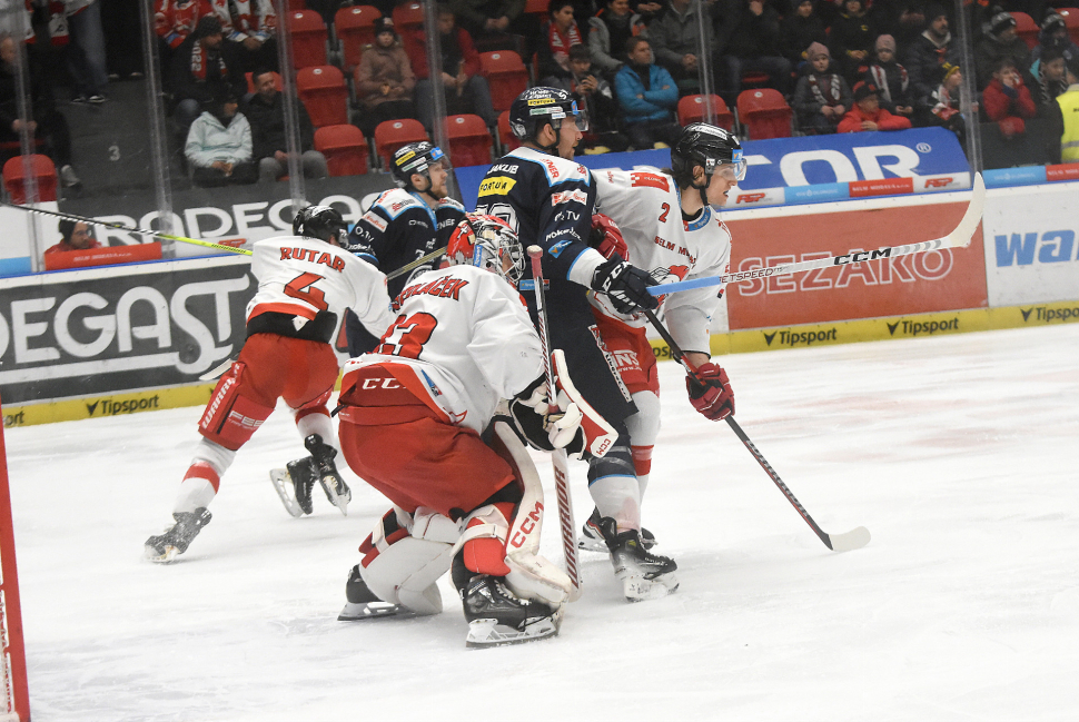 Hokejisté HC Olomouc v Liberci prohráli