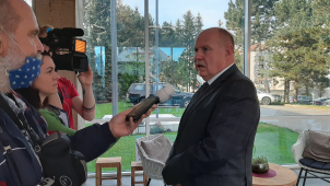 Hejtman Okleštěk měl pozitivní test na koronavirus