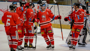 Hokejisté HC Olomouc doma přetlačili Vítkovice