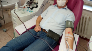 Olomouc podporuje dárcovství krve, zástupce ocenil červený kříž