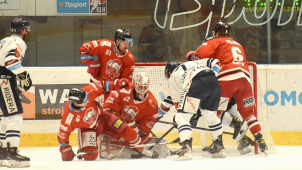 Hokejisté HC Olomouc ve Vítkovicích prohráli