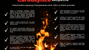 Čarodějnickou vatru ohlaste předem přes aplikaci