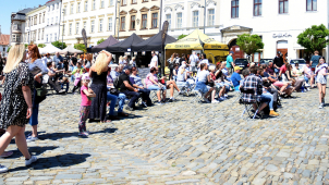 Vinné slavnosti zaplnily Dolní náměstí