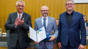 Hejtman ocenil Zbyňka Vočku za pomoc zdravotně postiženým