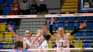 Volejbalistky VK Šantovka sahaly v Prostějově po výhře