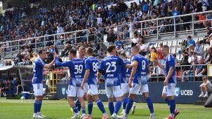 Fotbalistům SK Sigma se zápas v Praze povedl