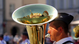 Olomouc rozezní hudba jubilejního festivalu vojenských hudeb