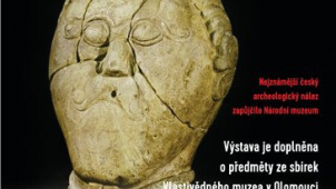 Keltská hlava dorazila do Olomouce