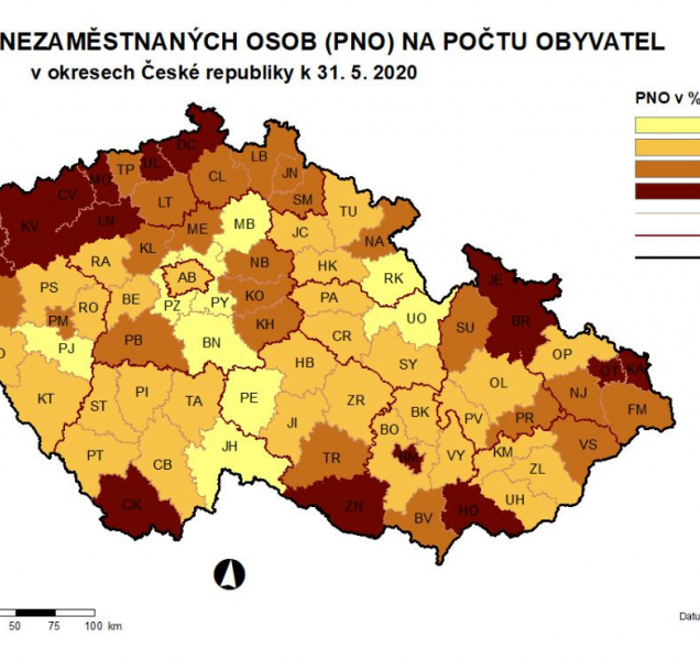 Nezaměstnaných je více. V našem kraji je ale situace lepší