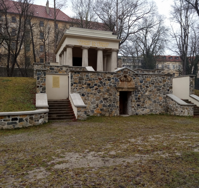 Historie olomouckých staveb: Jihoslovanské mauzoleum