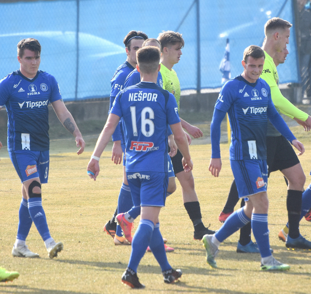 Fotbalisté SK Sigma porazili v přípravě Prostějov