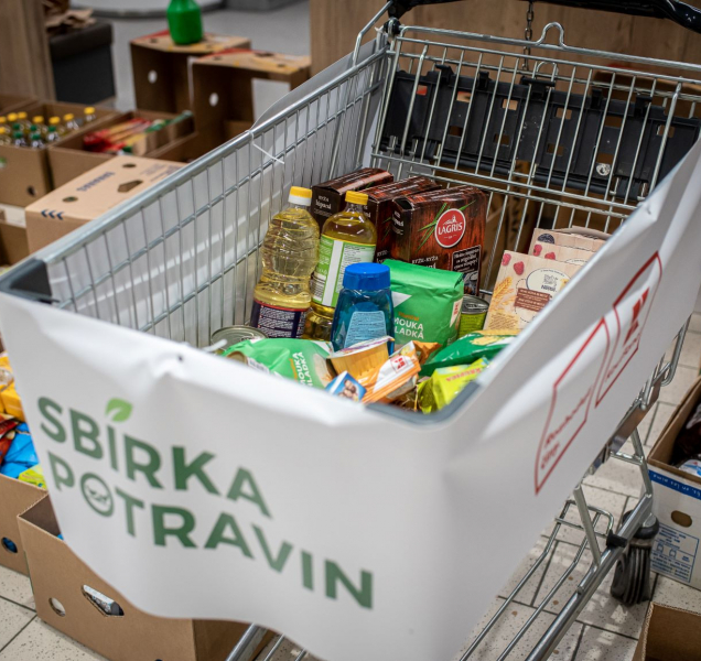 Potravinová sbírka proběhne v České republice už tuto sobotu!