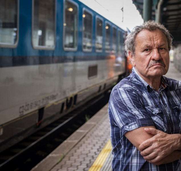 Miroslav Krobot v Olomouci natáčí komedii Šnajdr