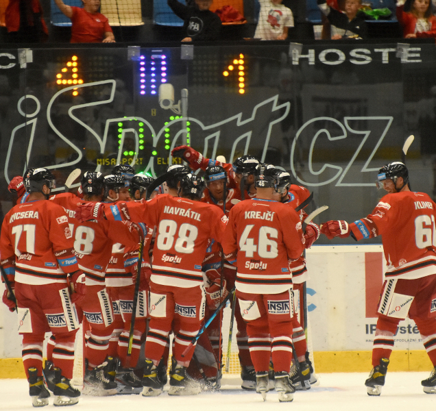 Hokejisté HC Olomouc porazili hladce Plzeň