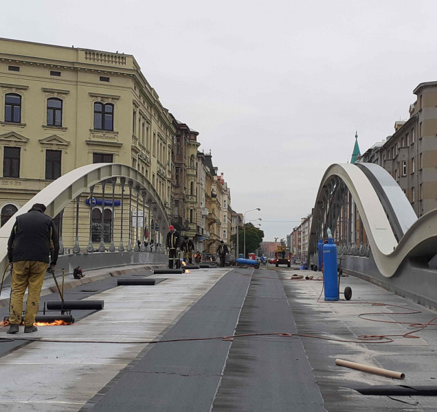 Rejnok v centru už má koleje v obou směrech