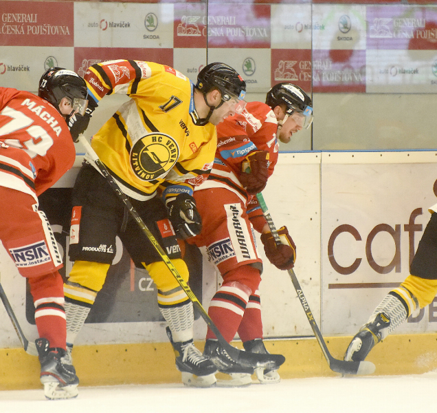 Hokejisté HC Olomouc zvítězili v Litvínově