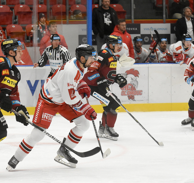 Hokejisté HC Olomouc zvítězili na Spartě