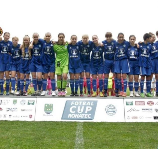 Starší žákyně SK Sigma startovaly v Rohatci