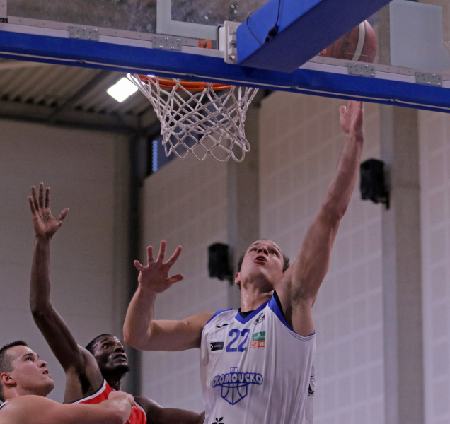 BK Olomouc proti USK i s podporou klubu z Jeseníku