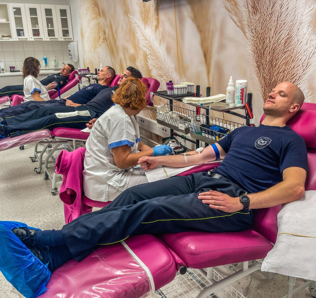 Hasiči darovali krev, uctili tak památku kolegy