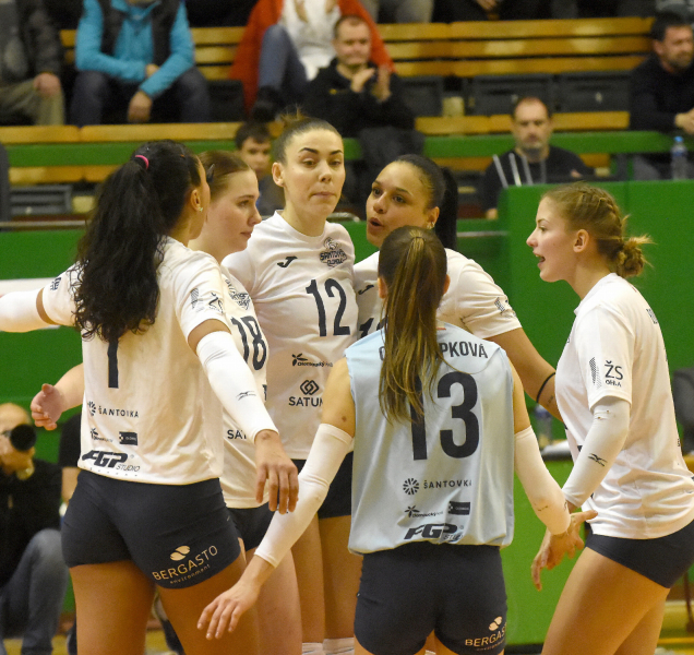 Volejbalistky VK Šantovka prohrály doma s Ostravou