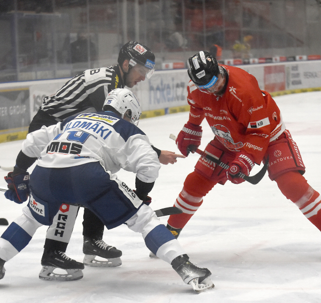 Hokejisté HC Olomouc nezvládli souboj s Brnem