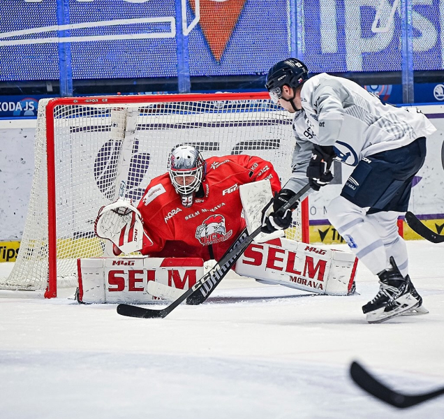 Hokejisté HC Olomouc zvládli předehrávku v Plzni