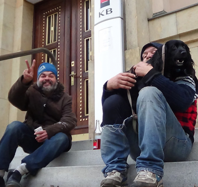 Problémy s bezdomovci