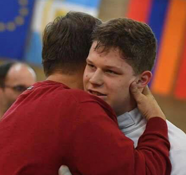 Olomoucký šermíř Jakub Jurka je mistrem Evropy