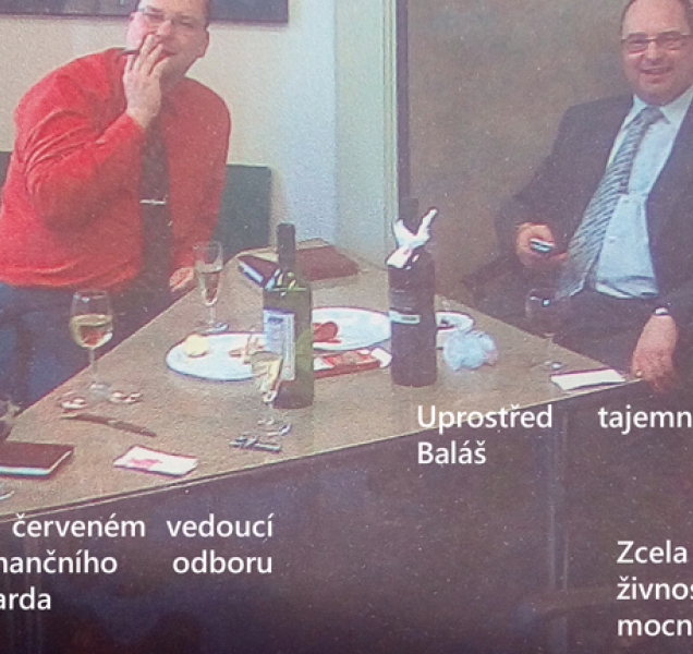Baláš, cigára a chlast v pracovní době na prostějovské radnici!