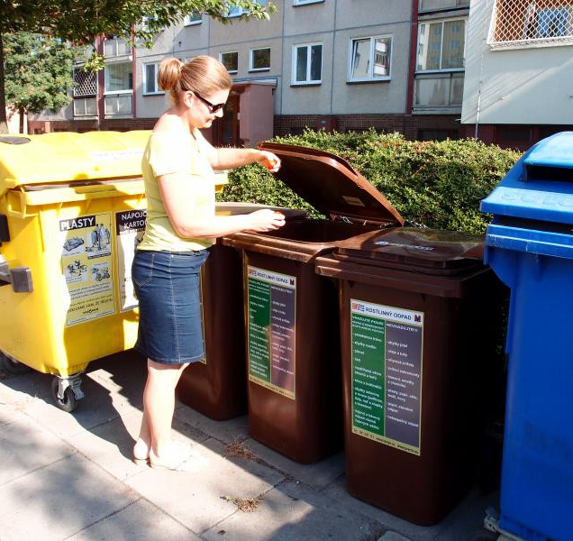 V ulicích Přerova se znovu objeví kontejnery na bioodpad