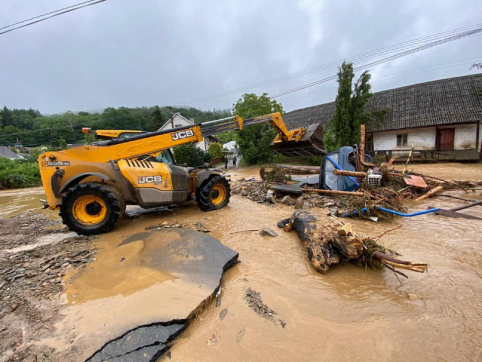 Olomouc pomohla obcím zasaženým povodní