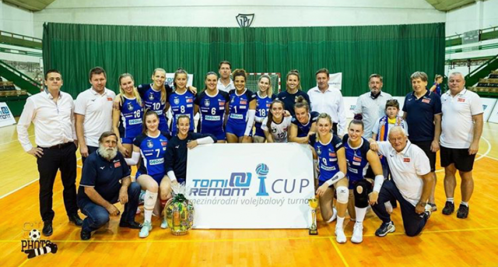 Volejbalistky VK UP Olomouc skončily na druhém místě