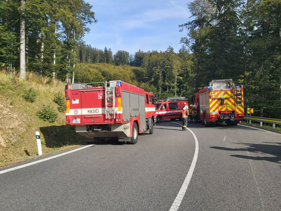 Na Červenohorském sedle včera vyhasl život mladého motorkáře