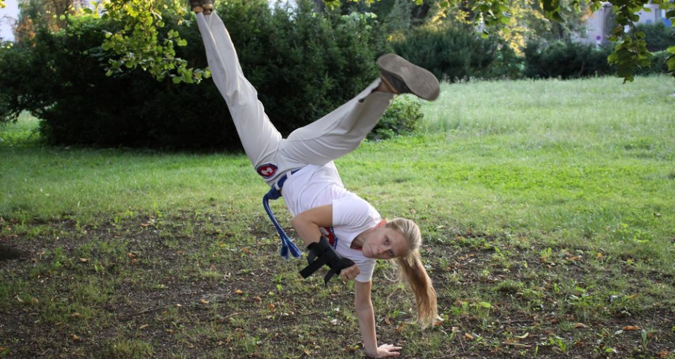 „Nelze najít psanou příručku, jak se stát dobrým capoeiristou,“  říká vicemistryně Evropy Zuzana Bordováčová