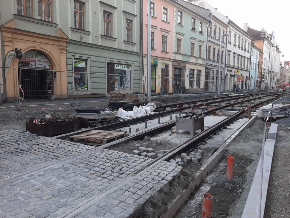 Oprava 8. května finišuje, tramvaje budou jezdit v trase trojky