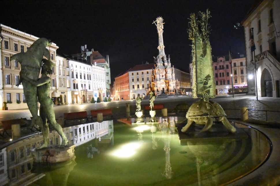 Olomouc je vylidněná i bez zákazu vycházení