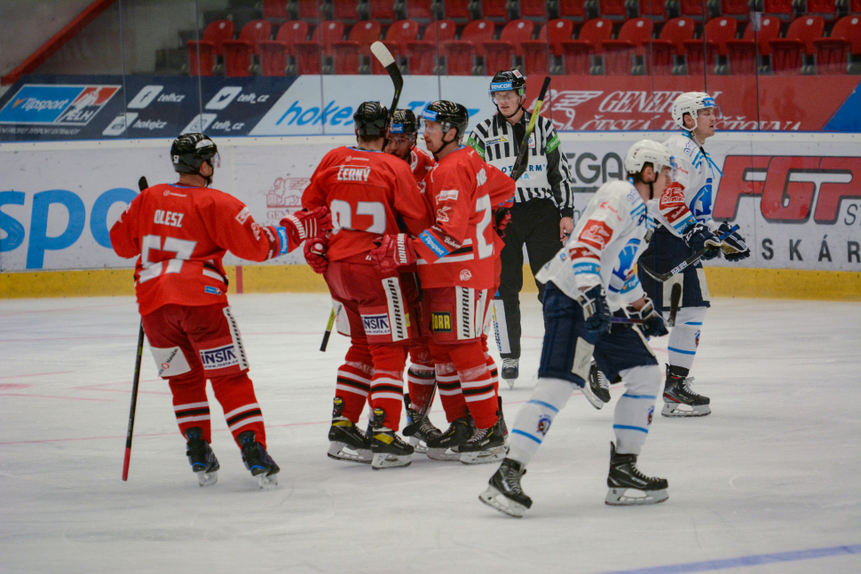 Hokejisté HC Olomouc obrali Plzeň