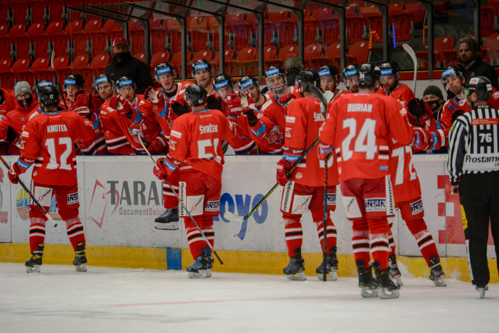 Hokejisté HC Olomouc zvítězili v Třinci
