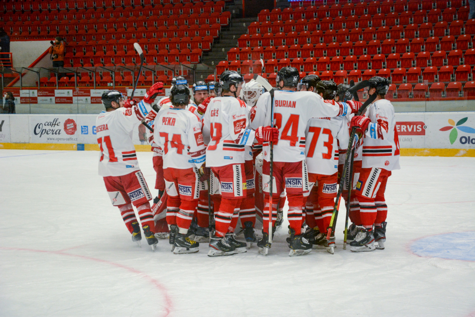 Hokejisté HC Olomouc doma získali jeden bod