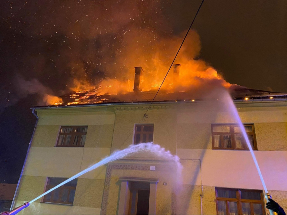 Požár domu v Moravském Berouně vzal lidský život