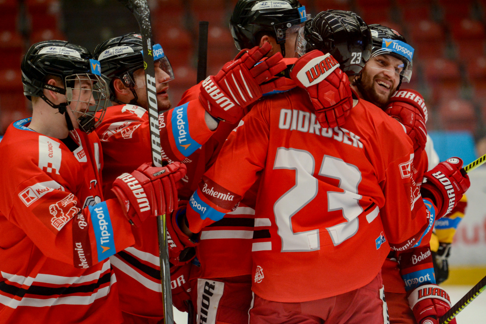 Hokejisté HC Olomouc porazili doma Litvínov