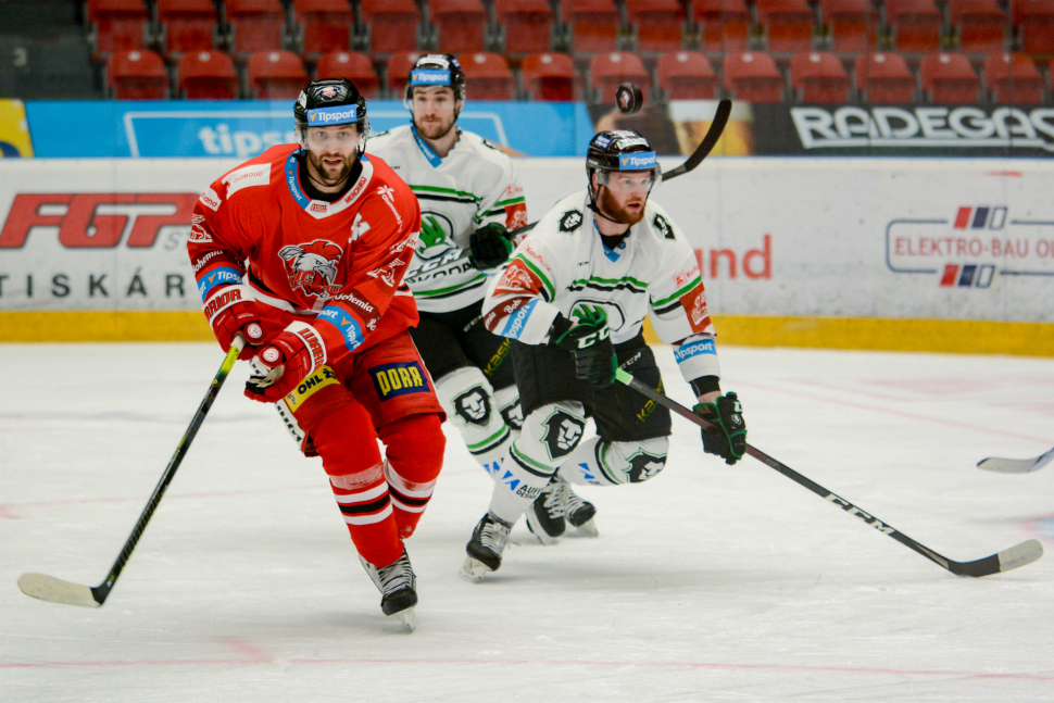 Hokejisté HC Olomouc prohráli doma s Boleslaví