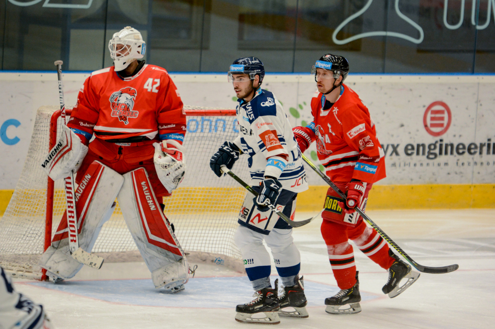 Hokejisté HC Olomouc nedali gól a podlehli Vítkovicím