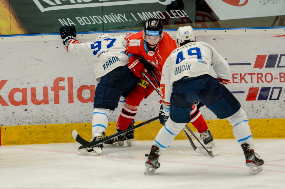 Hokejisté HC Olomouc prohráli na Spartě i druhý zápas