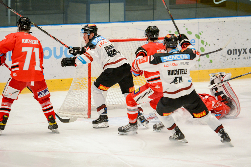 Hokejisté HC Olomouc prohráli se Spartou o gól