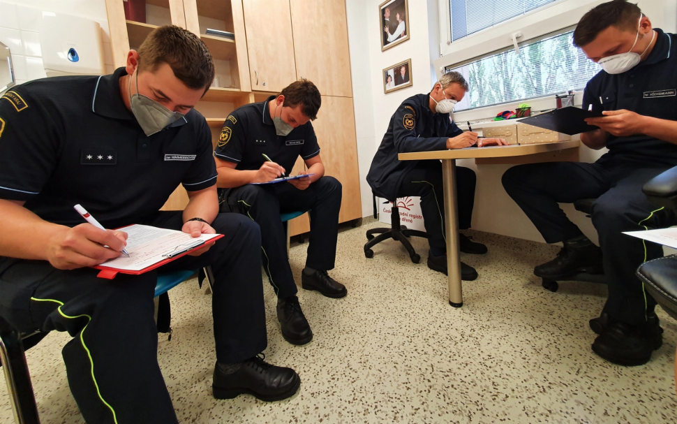 Krajští hasiči se rozhodli zapsat do registru dárců kostní dřeně