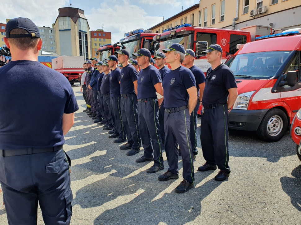 Olomoučtí hasiči jedou pomáhat na jižní Moravu